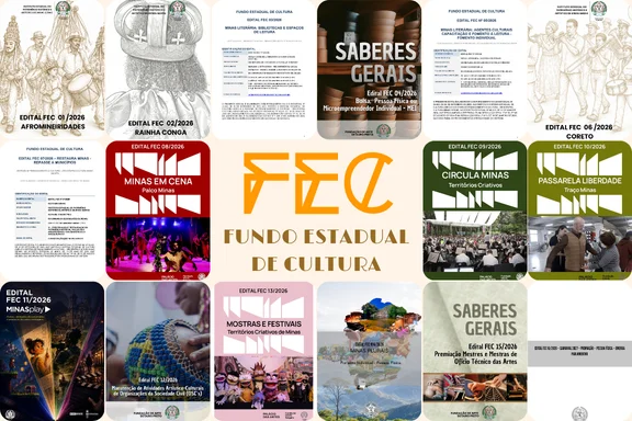 Minas Gerais lança 16 editais do Fundo Estadual de Cultura com oportunidades para artistas, coletivos, organizações e comunidades tradicionais