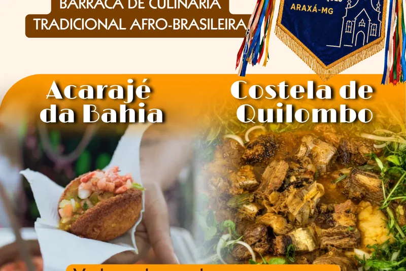 Sabores da Ancestralidade: culinária tradicional afro-brasileira fortalece memória, identidade e cultura popular no 60º Encontro de Congados e Moçambiques